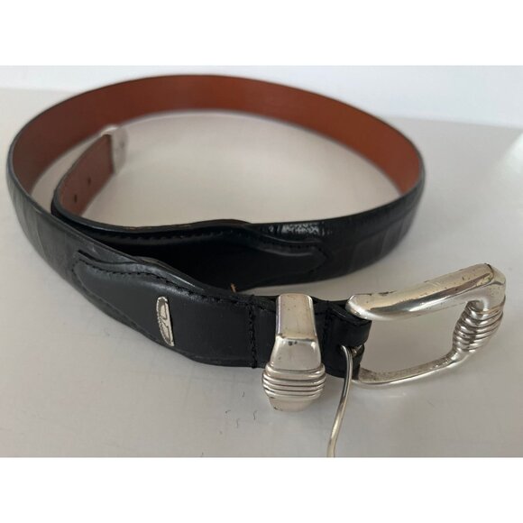 Vintage 1998 Women\'s Raymond Floyd Belt Italian Calf Skin Full Grain Lining Belt main image 7